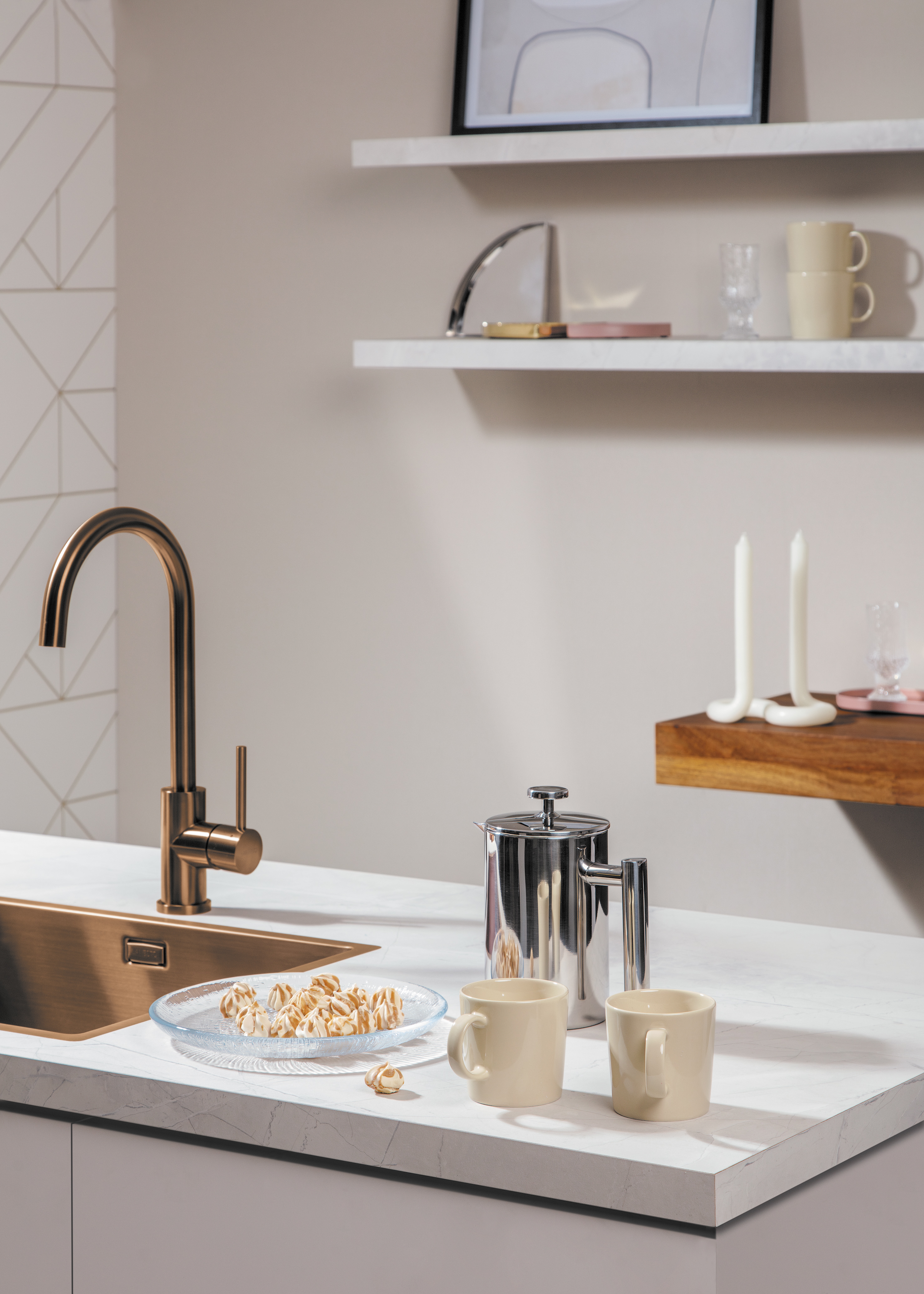 FotoKeukeninspiratie: houten keukens met eiland